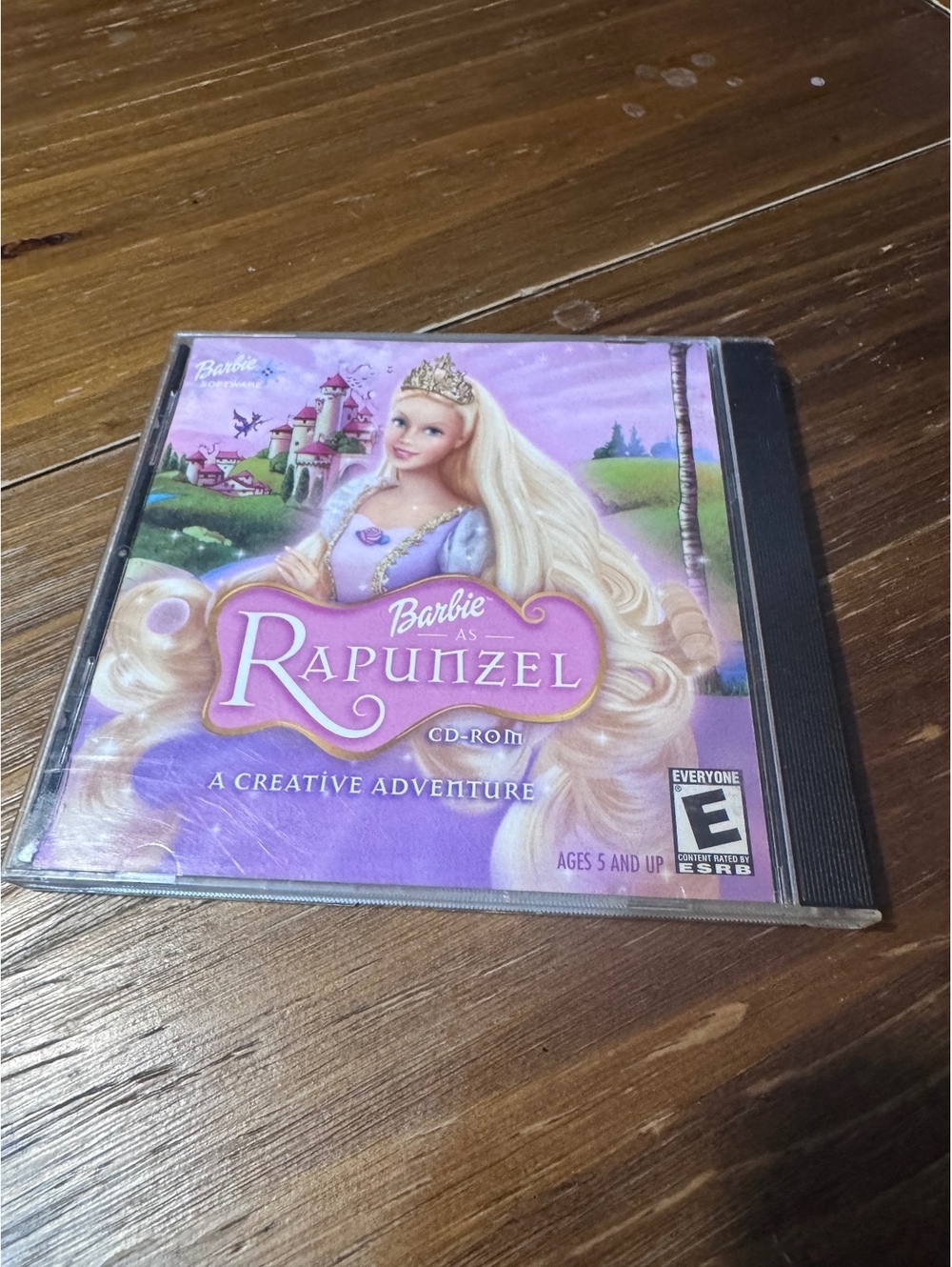 Barbie as Rapunzel A Creative Adventure PC Mac CD-ROM 2002 Mattel Complete